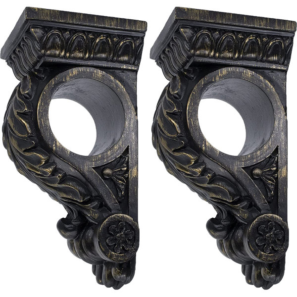 MERIVILLE Chatecu Drapery Sconce, Corbel Bracket, Drapery Scarf Swags